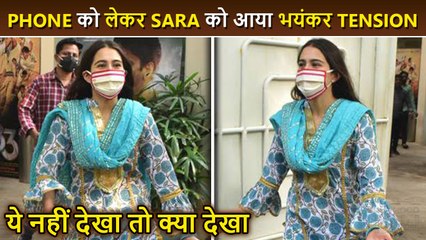 Viral In Seconds | Sara Ali Khan Forgets Her Phone, Runs In Worry & Hurry | Full Incident On Camera