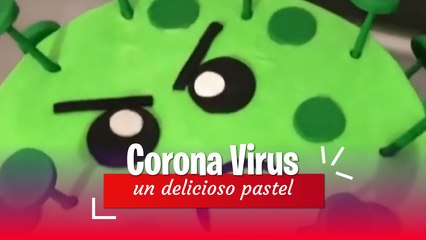Pastel de Corona Virus | DECORACIÓN PASO A PASO