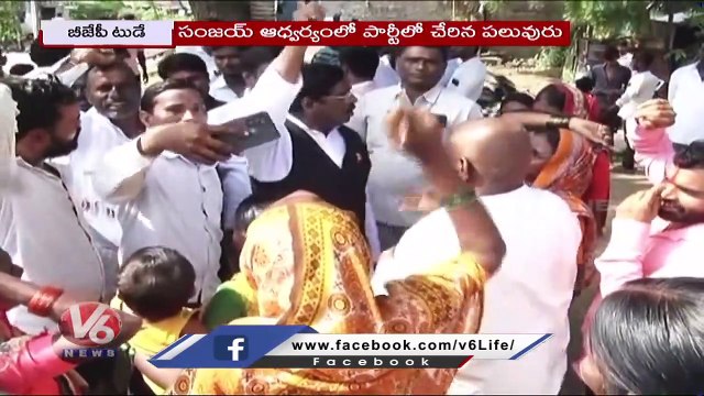 BJP Today _ Sanjay ,Vivek Venkataswamy Comments On KCR _ Ramchandra Rao Releases Songs CD | V6 News (1)