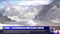 Réchauffement climatique: l'ascension du Mont-Blanc de plus en plus périlleuse