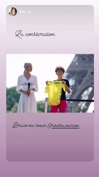 Flavie Rousse fière de sa soeur Marion