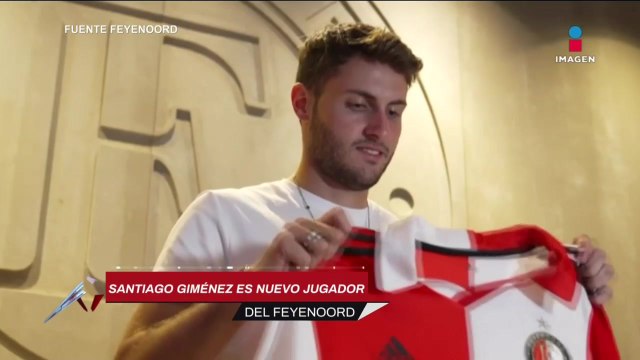 Santiago Giménez es nuevo jugador del Feyenoord