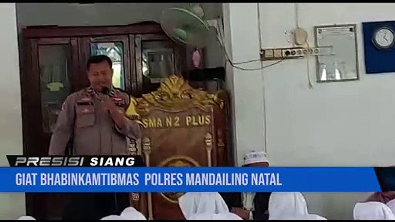 Giat Bhabinkamtibmas Polres Mandailing Natal AIPDA TIMBUL RAHAYU