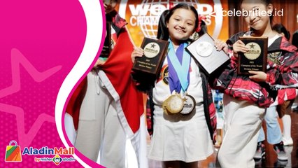 Arsy Hermansyah Borong 14 Mendali di Ajang World Championships of Perfoming Arts