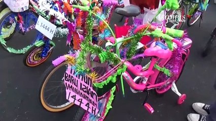 Gowes Muharam Bareng Gubernur, Bonus Vaksin Booster