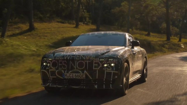 All-electric Rolls-Royce Spectre undergoing second testing phase on the French Riviera