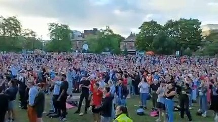 Sheffield celebrates England's Euro 2022 win