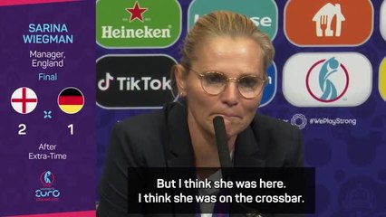 Armband gesture was for my late sister - Wiegman