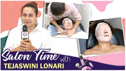 Salon Time With Tejaswini Lonari | Pampers Herself with Photo Facial | Devmanus