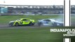 Ryan Blaney retaliates against Suárez after the checkered flag at Indy