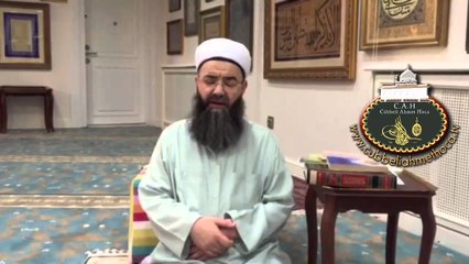 Cübbeli Ahmet Hocaefendi'nin Merhum Said Özdemir Abimiz İçin Tâziye Mesajıdır.