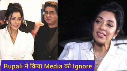 Rupali Ganguly Ignores Media, After Paras Kalnawat's Indirect Taunt, Gets Badly Mobbed