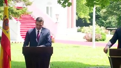 Sánchez en Montenegro