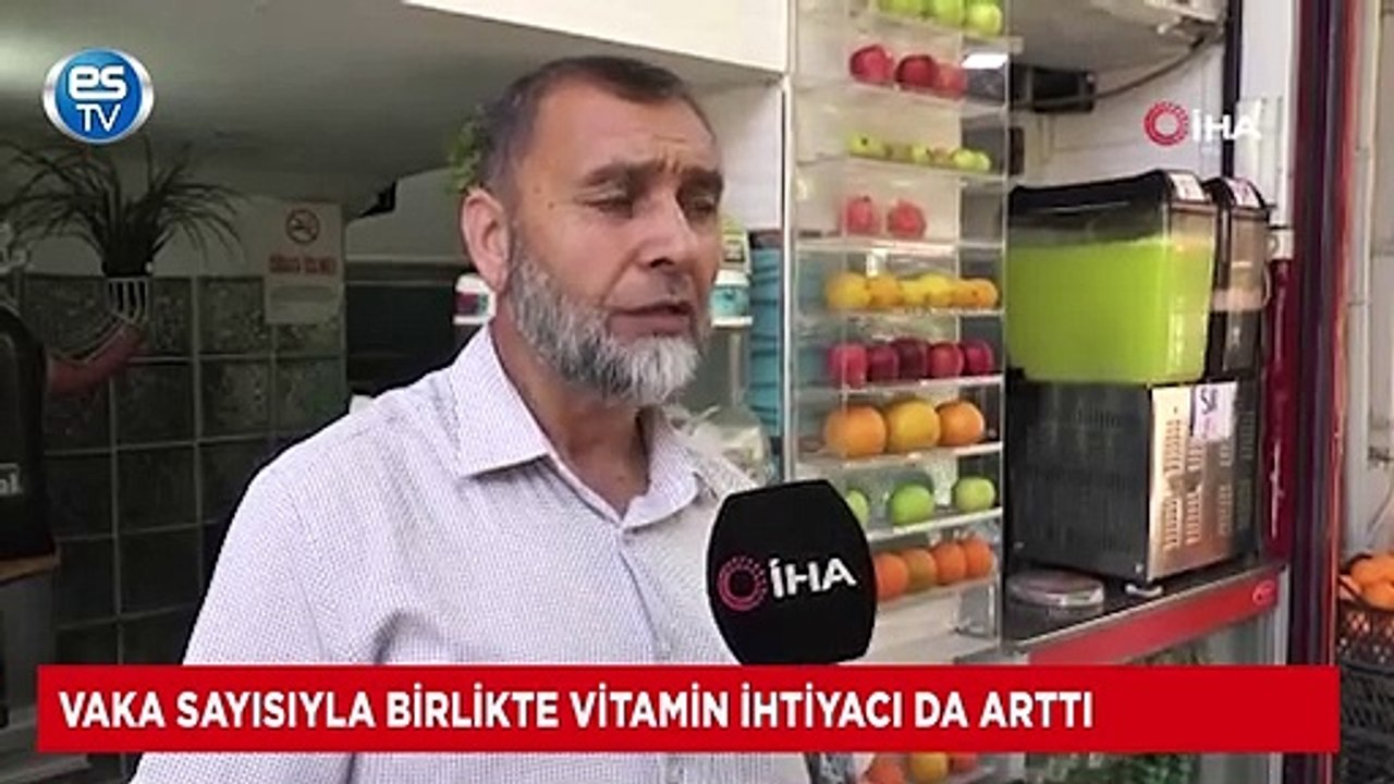 Vaka sayısıyla birlikte vitamin ihtiyacı da arttı