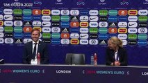 Watch England players gatecrash manager's press conference and sing 'It's coming home'