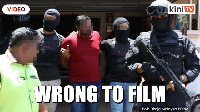 Home Ministry Wrong for public to record arrest, phones can be seized