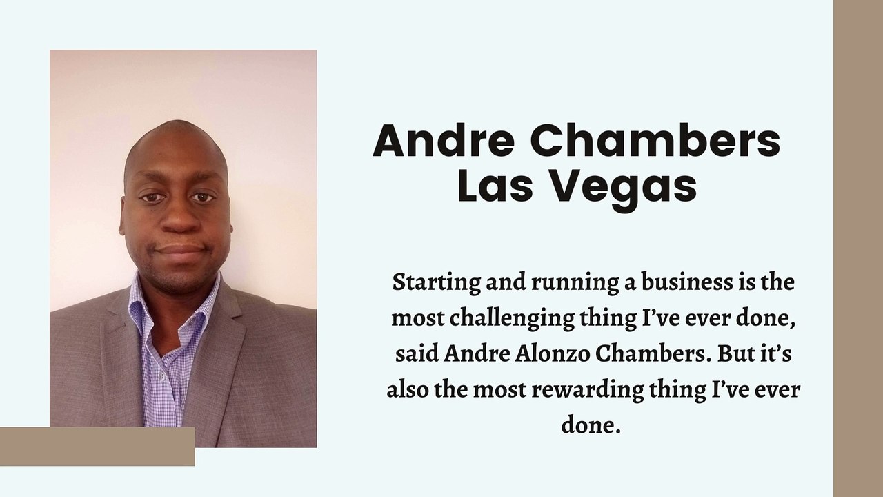 Andre Alonzo Chambers is an Entrepreneur, Consultant, and Investor