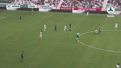 Giresunsporlu taraftarlardan "Canikli elini Giresun'dan çek" tezahüratları