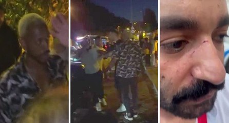 Beşiktaş’ın eski yıldızı gazeteciye saldırdı