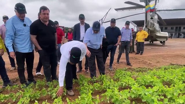 Vahit Kirişci Venezuela'da arazi baktı