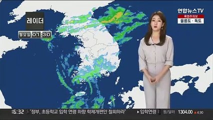 [날씨] 폭염특보 확대…내일 흐리고 비 오락가락