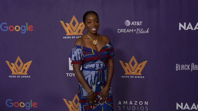 Estelle Heirs Of Afrika 5th Annual International Women of Power Awards Red Carpet Fashion
