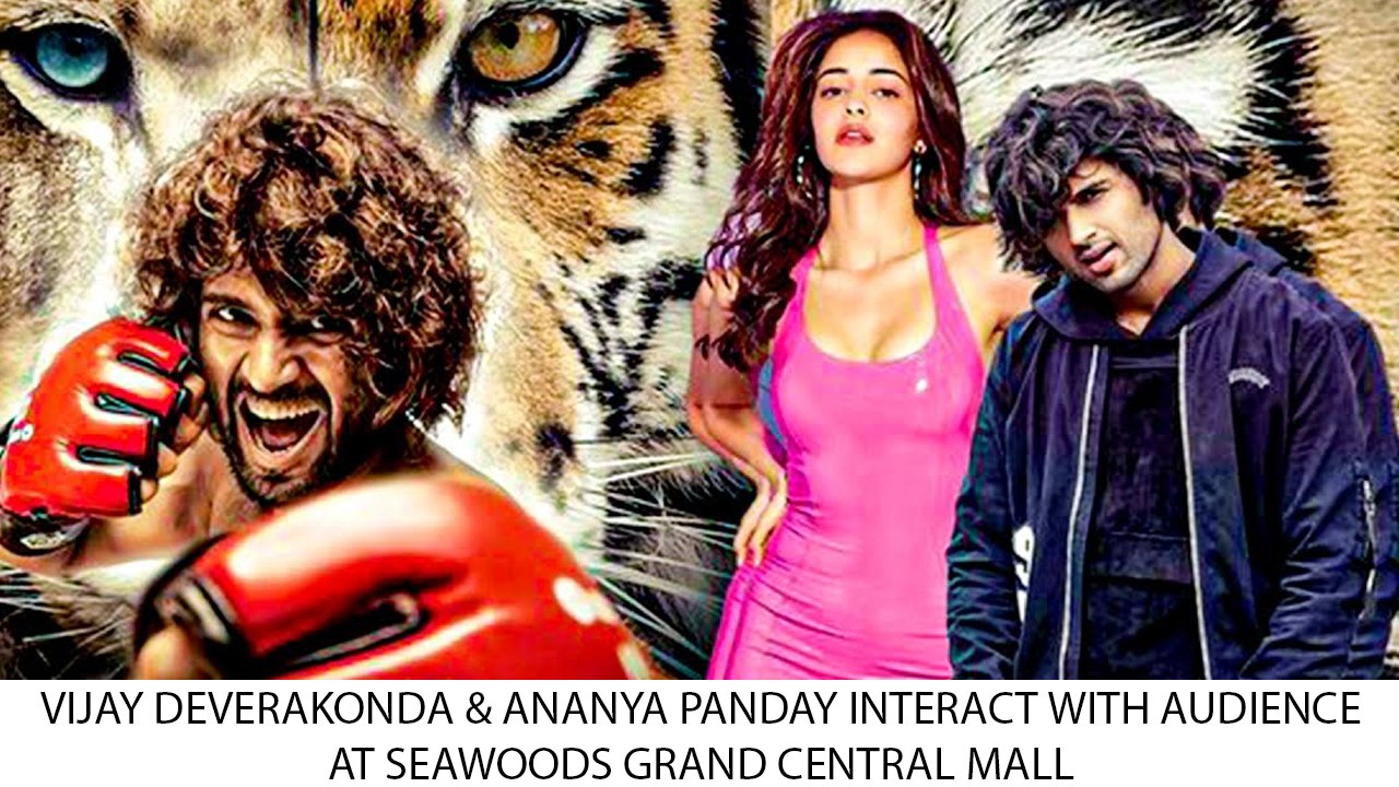 Vijay Deverakonda & Ananya Panday Visit  ‘The Laughter Challenge Show’