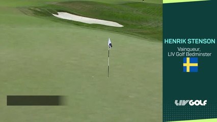 LIV Golf - Stenson savoure sa victoire après "des jours mouvementés"