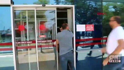 Sokakta tanımadığı kadına yumruk atıp, dişlerini kırdı