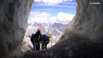 Hitzewelle in den Alpen: Bergführer sagen Touren auf den Mont Blanc ab