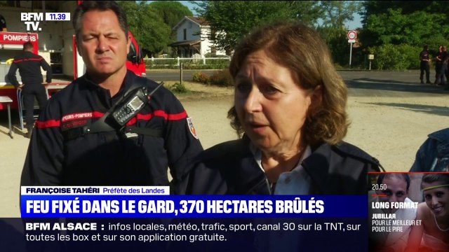 Incendie dans les Landes: la préfète estime qu'il est bien trop tôt pour que les évacués regagnent leur domicile