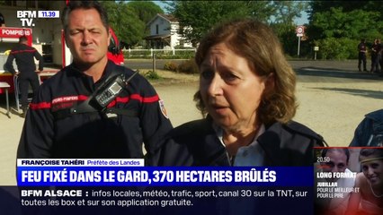 Incendie dans les Landes: la préfète estime qu'il est "bien trop tôt" pour que les évacués regagnent leur domicile