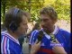 12 07 1998 - Finale de la coupe du monde de football  TF1 - Interview de johnny Hallyday avant la finale france brésil