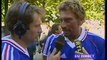 12 07 1998 - Finale de la coupe du monde de football  TF1 - Interview de johnny Hallyday avant la finale france brésil