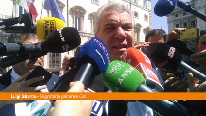 Sbarra "Da Governo disponibilità per un Decreto Aiuti bis"