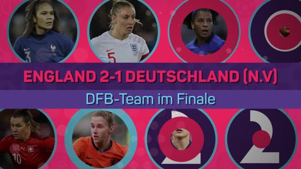 DFB-Frauen unterliegen England im EM-Finale