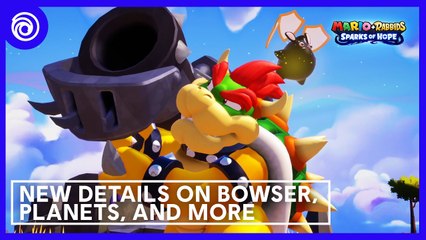 Un vistazo a fondo a Mario + Rabbids Sparks of Hope y sus novedades: Bowser, planetas y Spark Powers