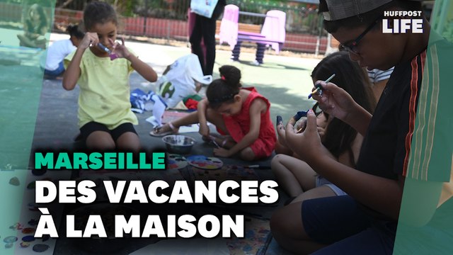 À Marseille, ces associations colorent les journées des enfants qui ne partent pas en vacances