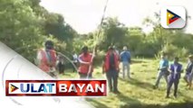 Ilang lugar sa ground zero ng magnitude 7 na Lindol, nakitaan ng malalaking bitak sa lupa