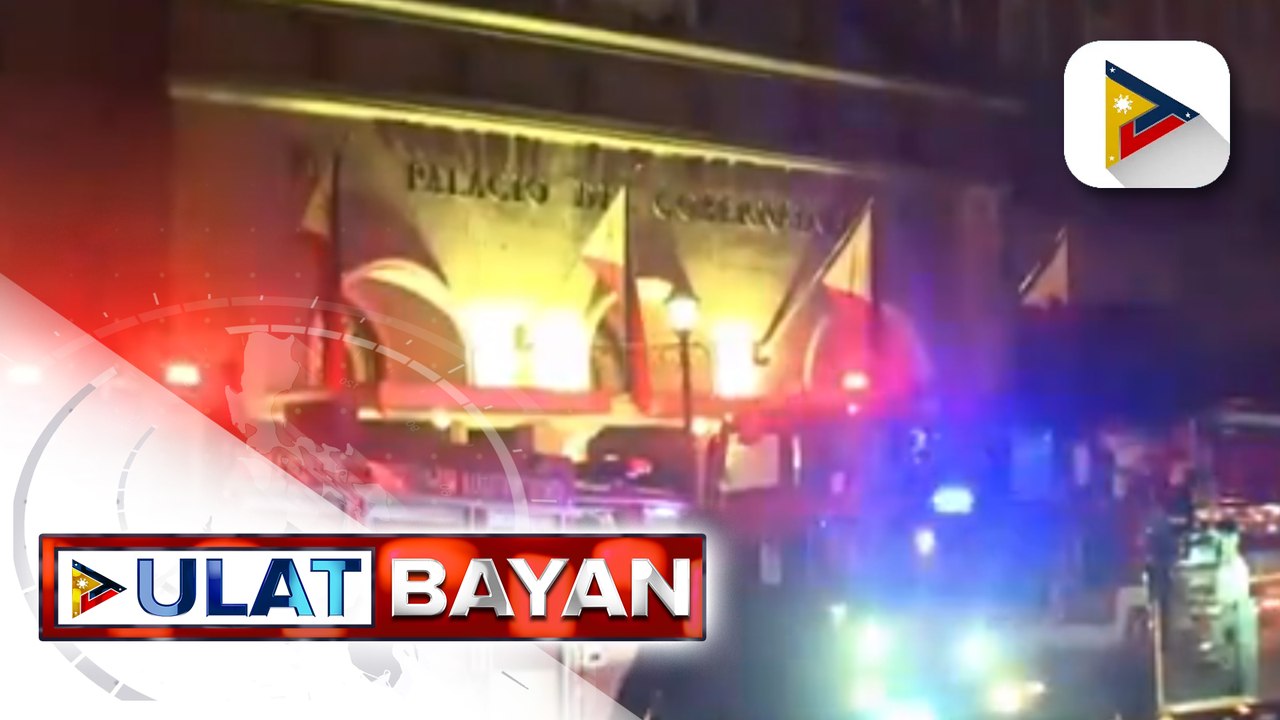 Bahagi ng I.T department ng Comelec Main Office sa Intramuros, Manila, nasunog