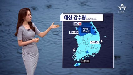 [날씨]내일 전국 산발적 비…폭염특보 확대