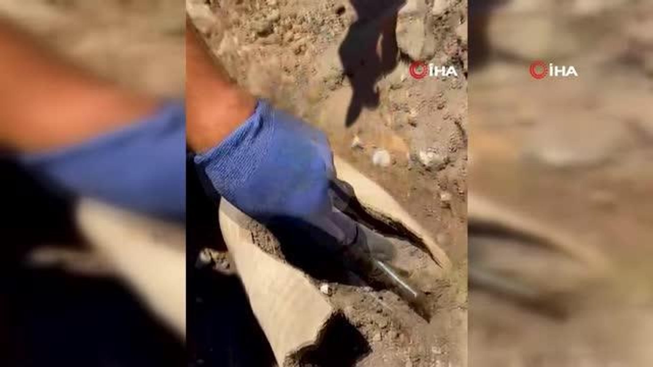 Diyarbakır haber | Diyarbakır'da milattan sonra 330'lu yıllara ait "Amfora" bulundu