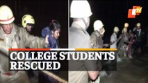 Watch College Students Being Rescued From Other Side Of Balason River In Dhudiya, Darjeeling