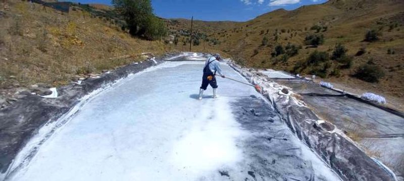 Tunceli haber... Tunceli'nin kaynak tuzları Türkiye ve dünyada rağbet görüyor