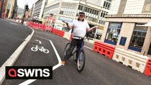 Baffled residents slam council bosses for spending thousands on “the world’s shortest cycle lane”