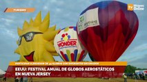 EEUU: Festival Anual de Globos Aerostáticos en Nueva Jersey