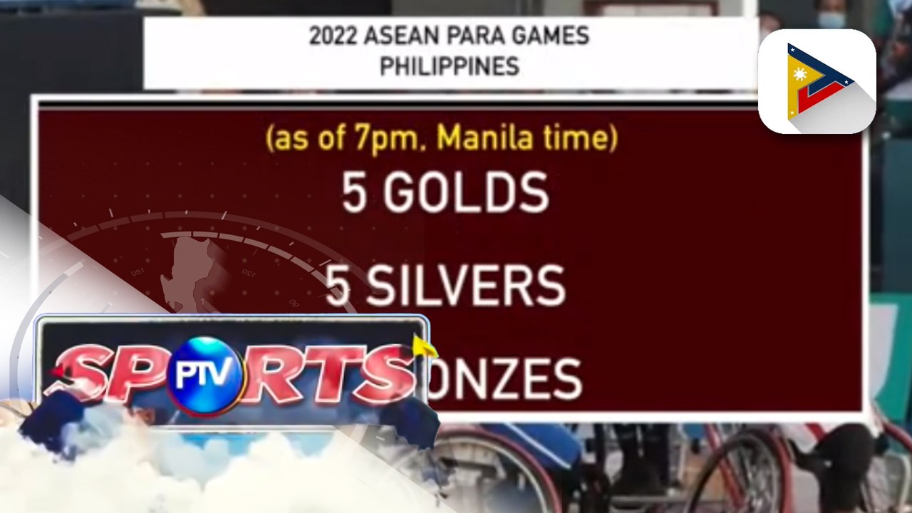 19 medal, nakuha ng Pinoy Para athletes sa '22 ASEAN Para games