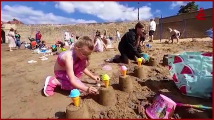Headland Carnival sandcastle competition