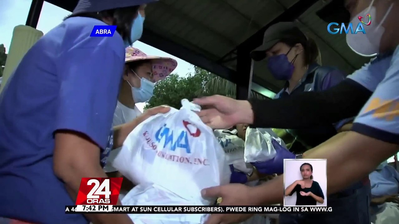 Iba pang lugar sa Abra na apektado ng Magnitude 7 na lindol, hinatiran ng tulong ng GMA Kapuso Foundation | 24 Oras