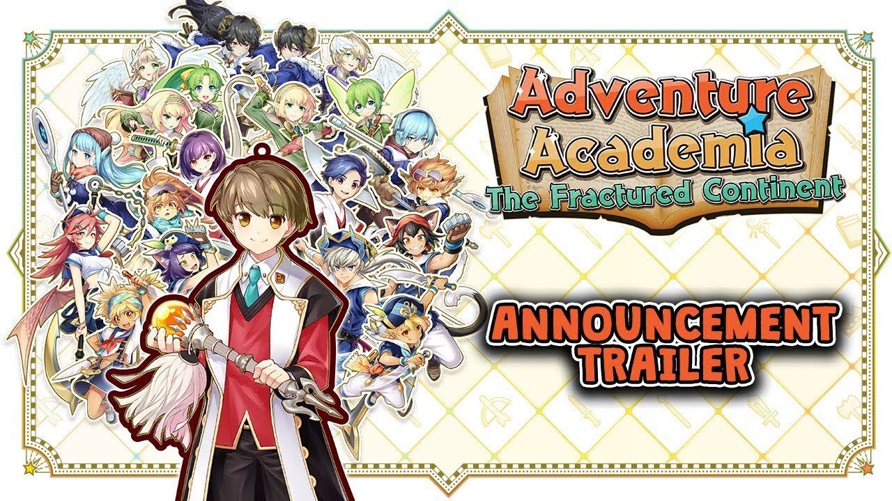 Adventure Academia The Fractured Continent - Trailer d'annonce